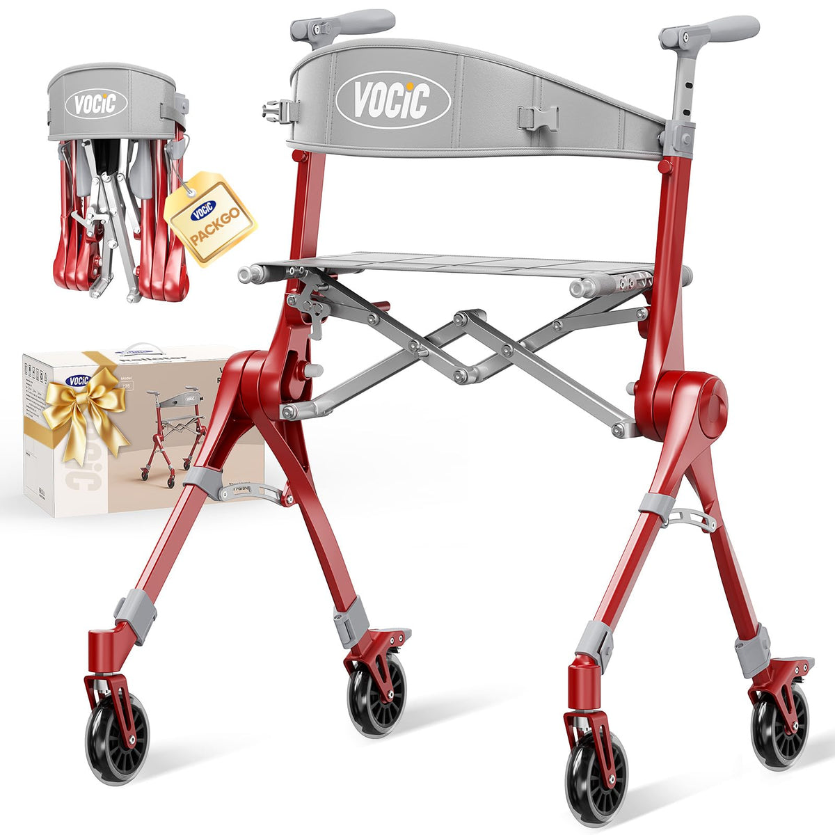 Lightweight 12 Lbs Travel Walker J496