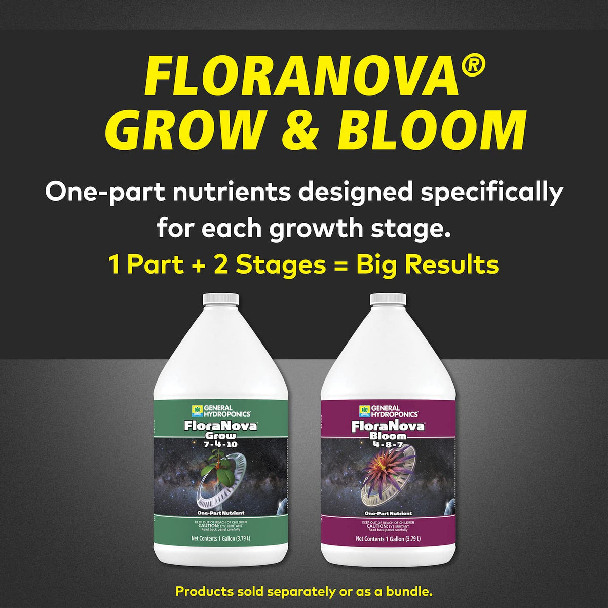 1 Pint White Flora Nova Bloom B4332