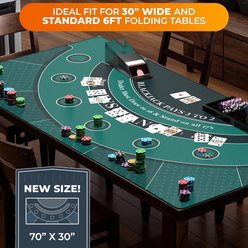 Blackjack Mat 70" x 30" Q21183
