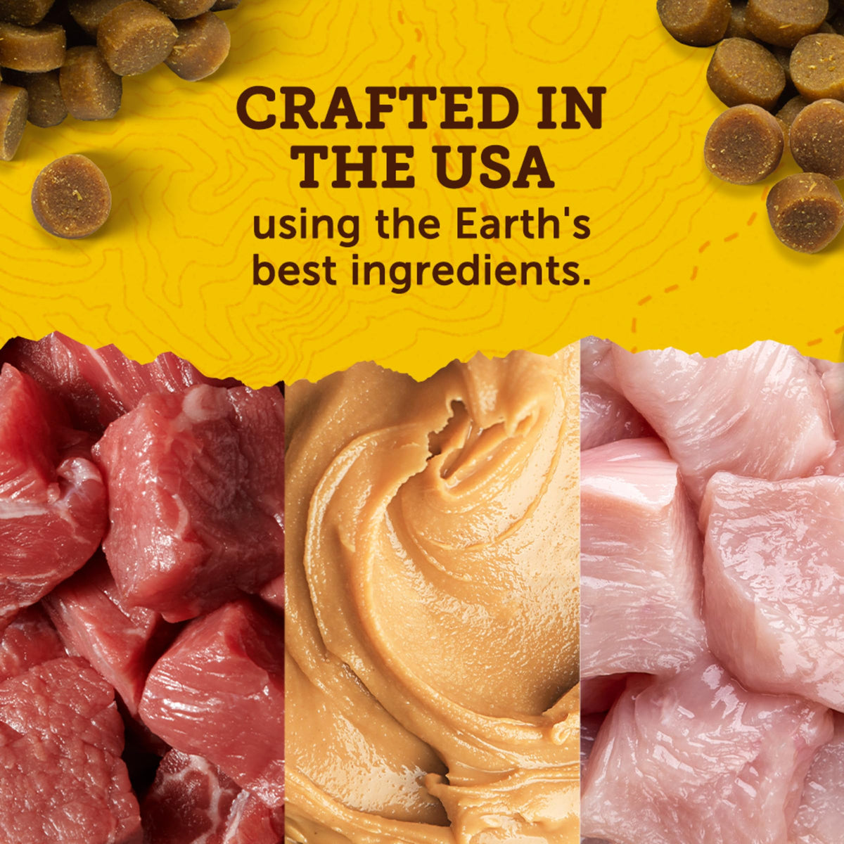 Real Peanut Butter Dog Training Treats 16 oz Z229462