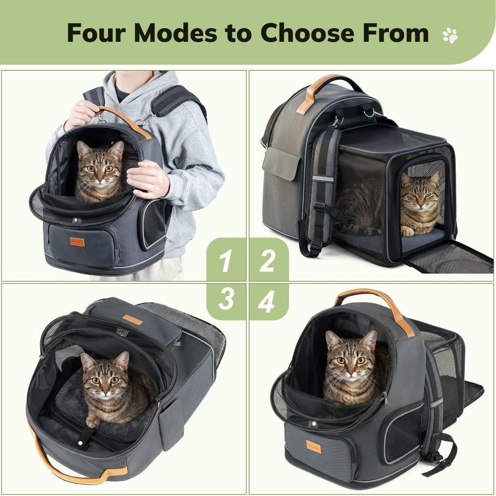 Expandable Cat Carrier Backpack L61224