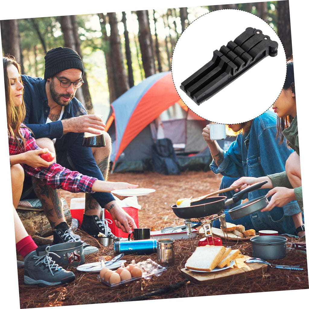 Folding Camping Gas Tank Stand Tripod Stabilizer V423699