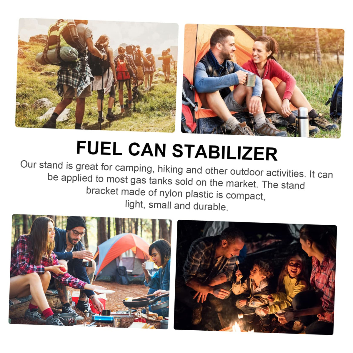 Folding Camping Gas Tank Stand Tripod Stabilizer V423699