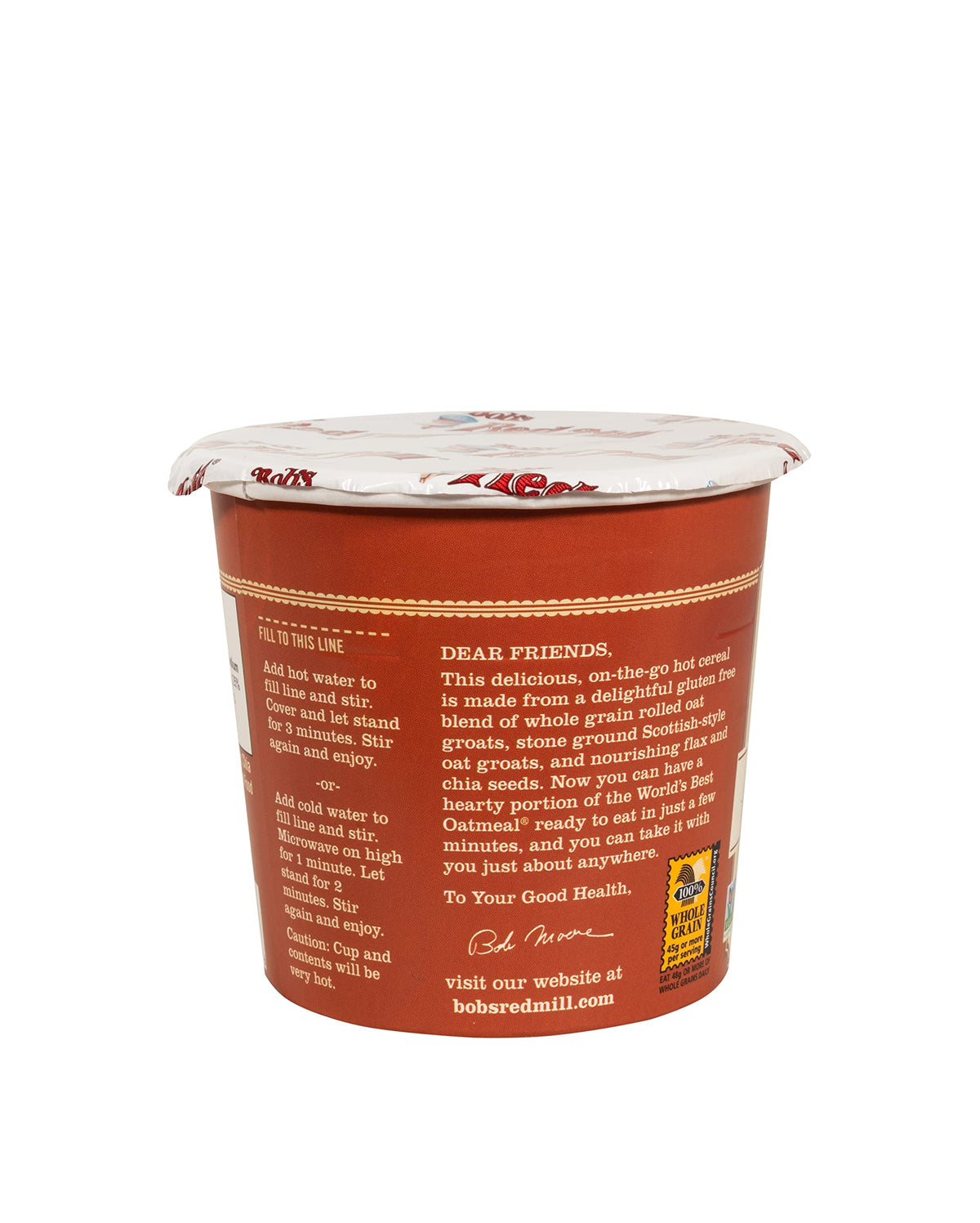 Maple & Brown Sugar Oatmeal Cup, 2.15 Ounce (Pack of 12) D820719