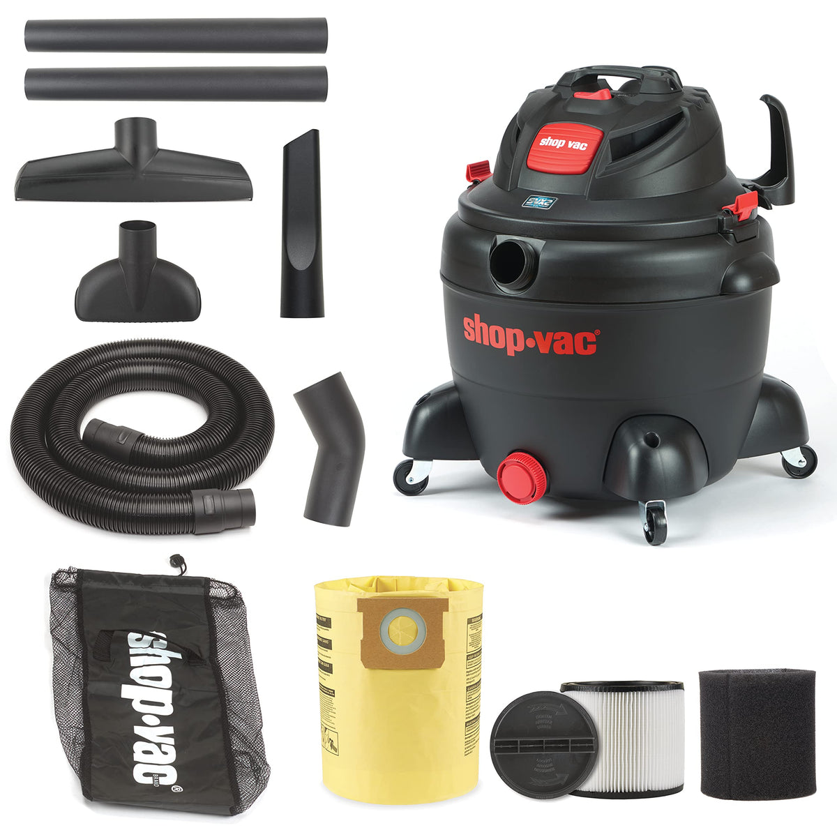 16 Gallon 6.5 Peak HP Wet/Dry Vac with Blower I24812
