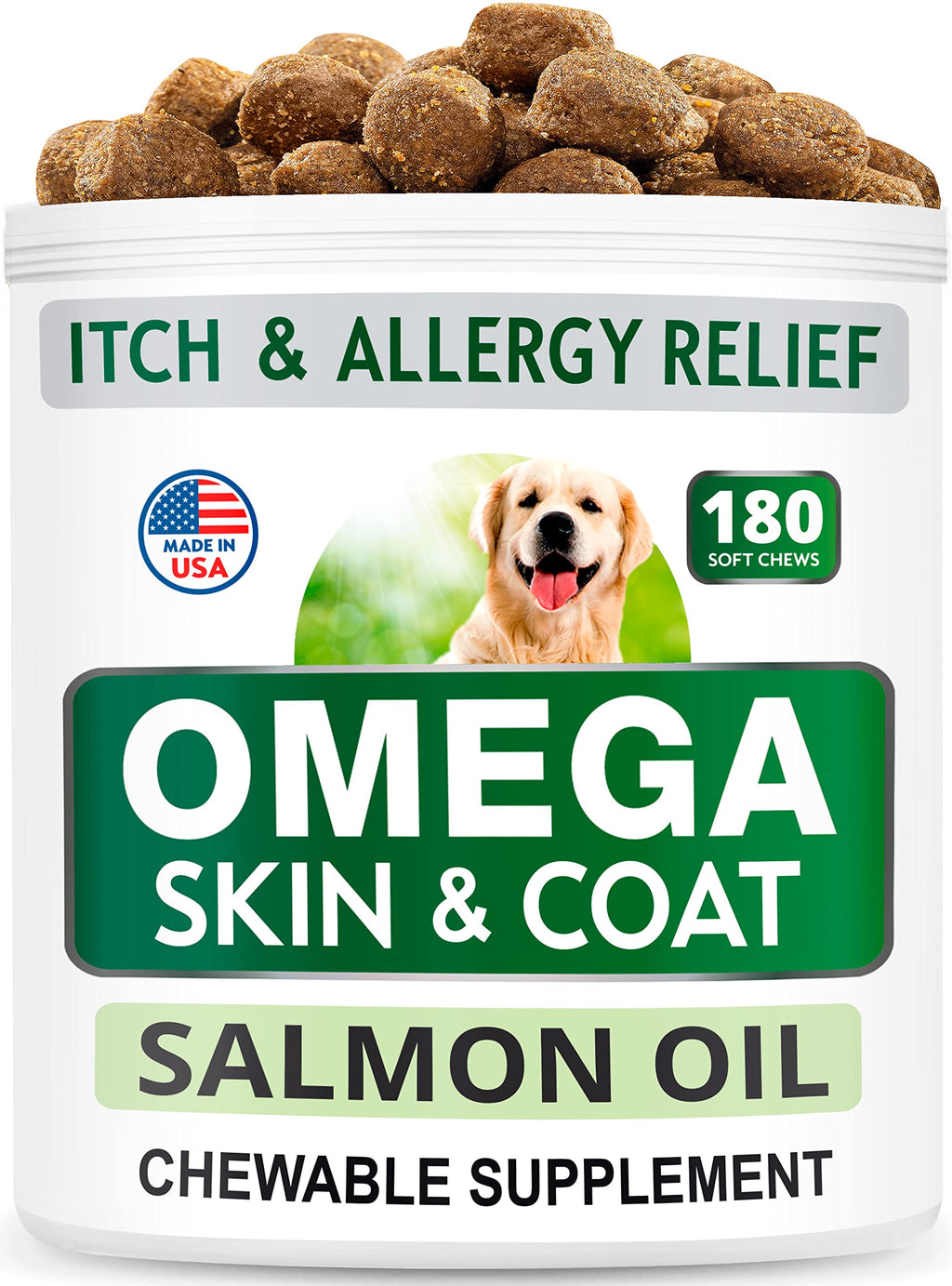 Dog Probiotics Chews + Omega 3 Bundle N2334
