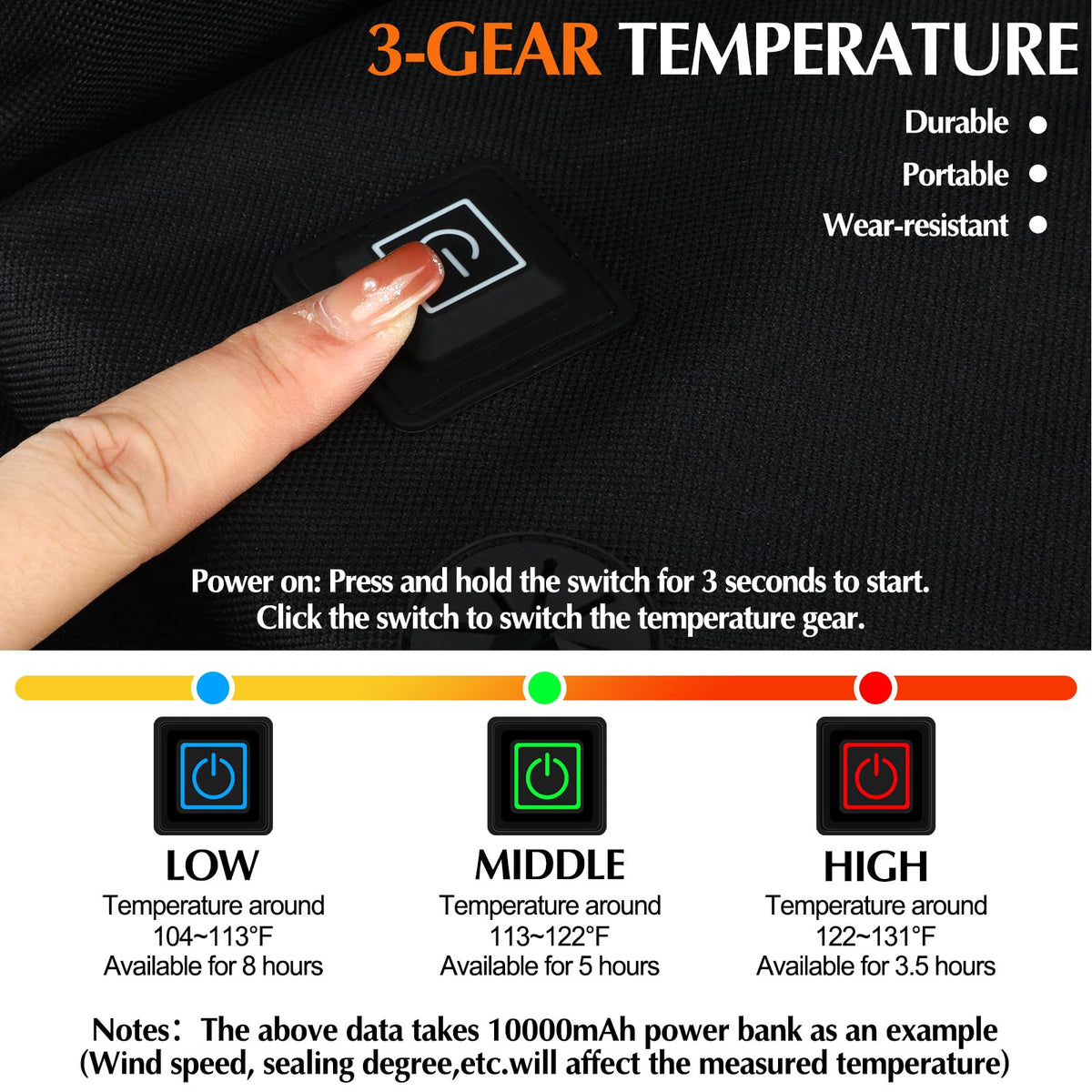 2 Pcs Waterproof Heated Seat Cushion Y2636