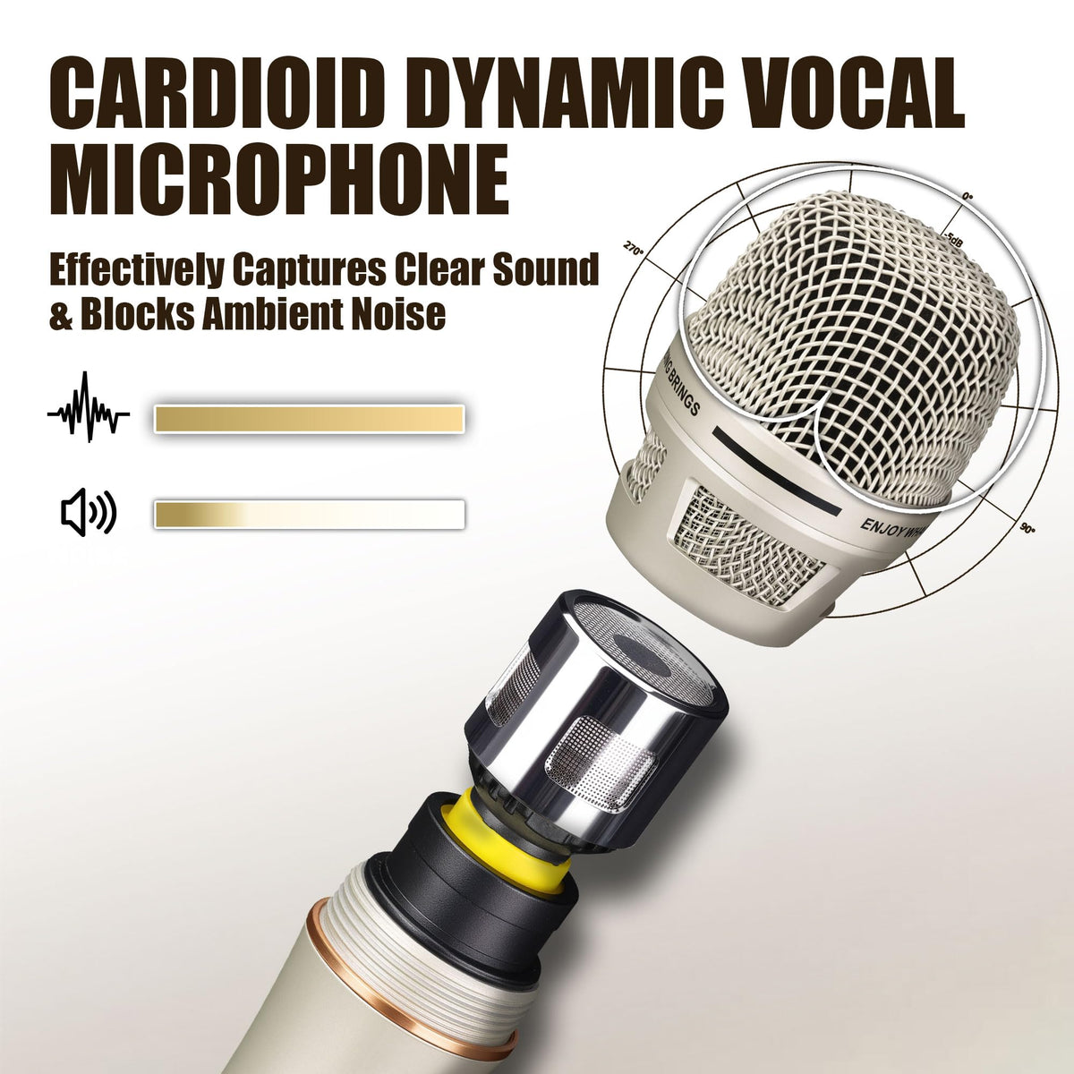 Dynamic Wired Vocal Microphone K338021