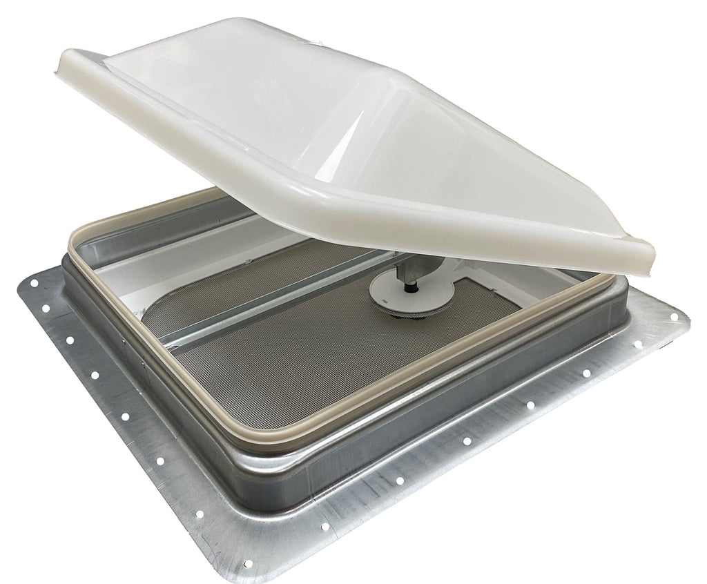 14" RV Roof Vent White Lid Non-Powered L578820
