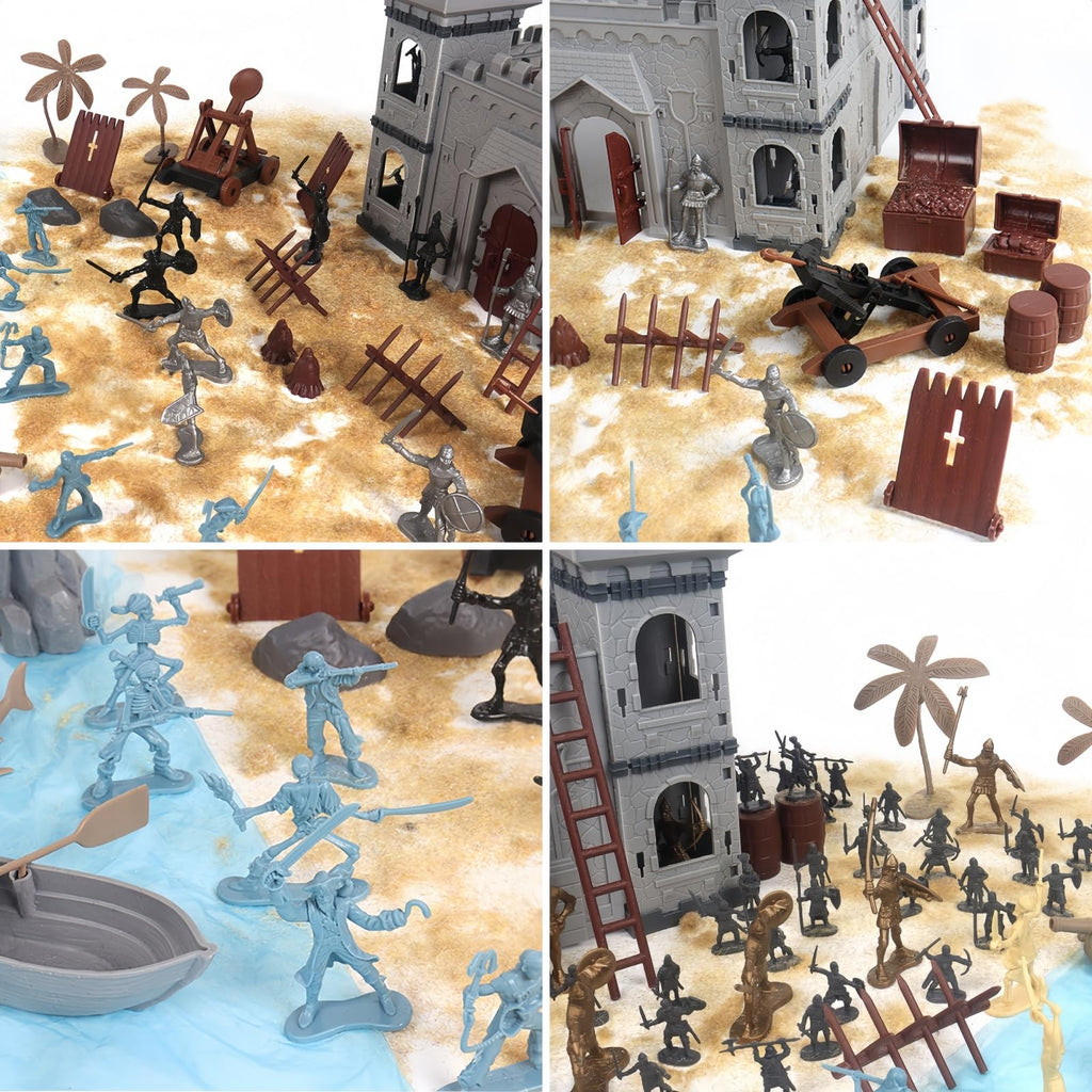 Army Men Action Figures Toy Soldiers Set A63648