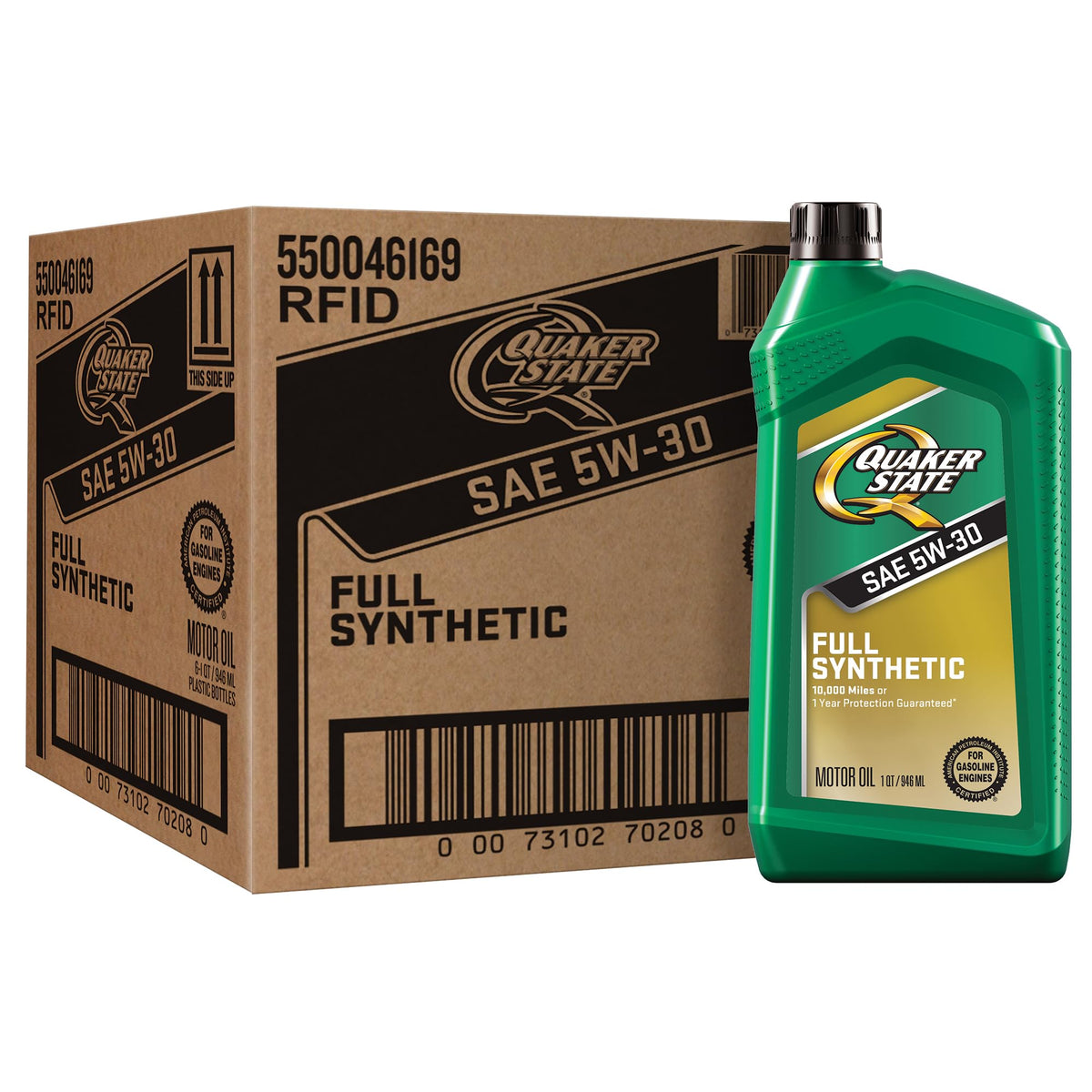Full Synthetic 5W-30 Motor Oil 1 Quart 6 Pack S2877