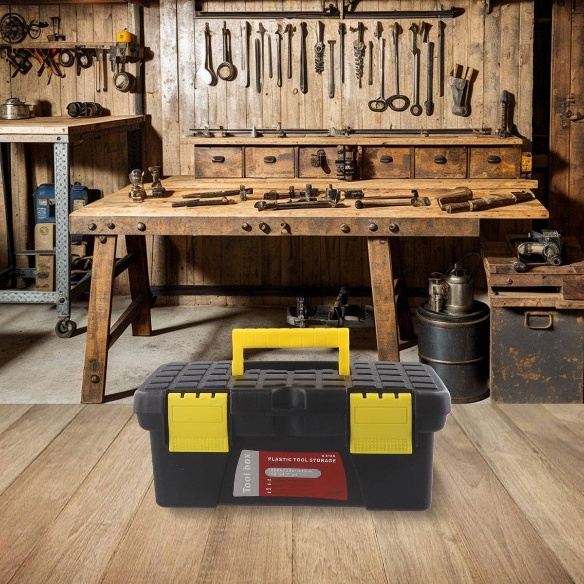 10 inch Plastic Tool Box W6121