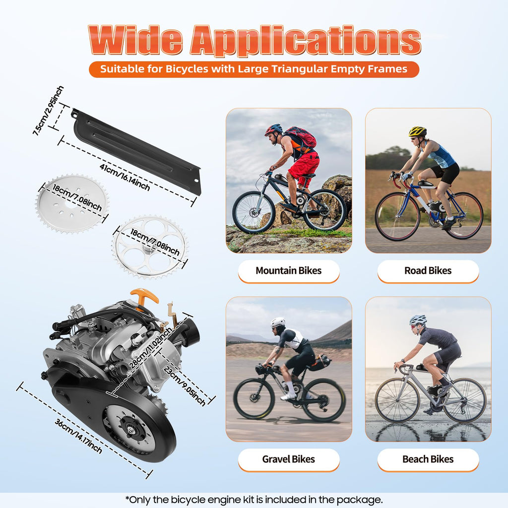 4-Stroke Bicycle Engine Kit Q164