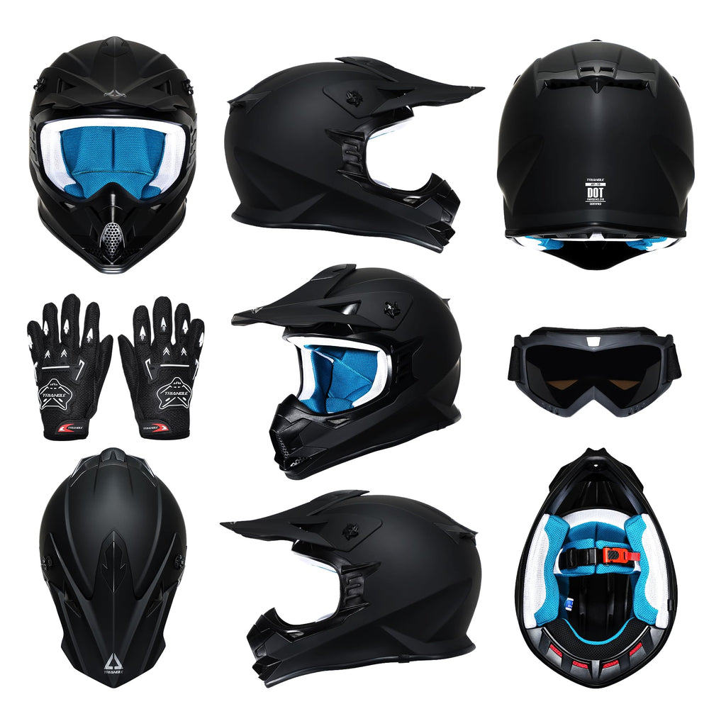 Full Face DOT Certified Motocross Helmet Y66117