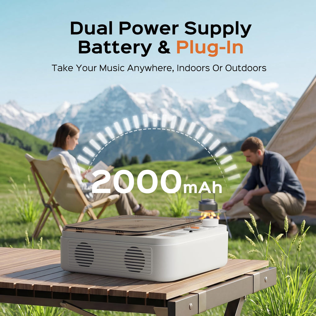 Portable CD Player with Bluetooth Q2656