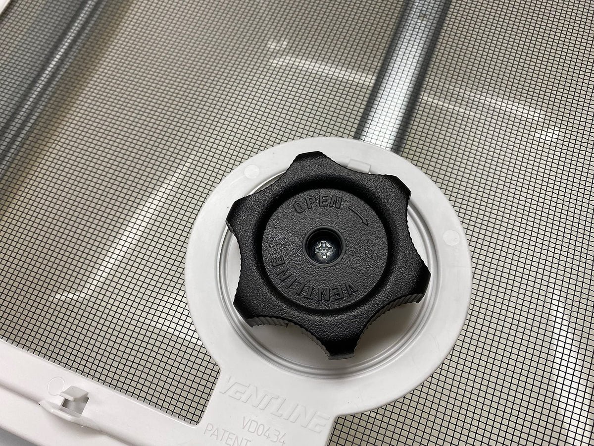 14" RV Roof Vent White Lid Non-Powered L578820