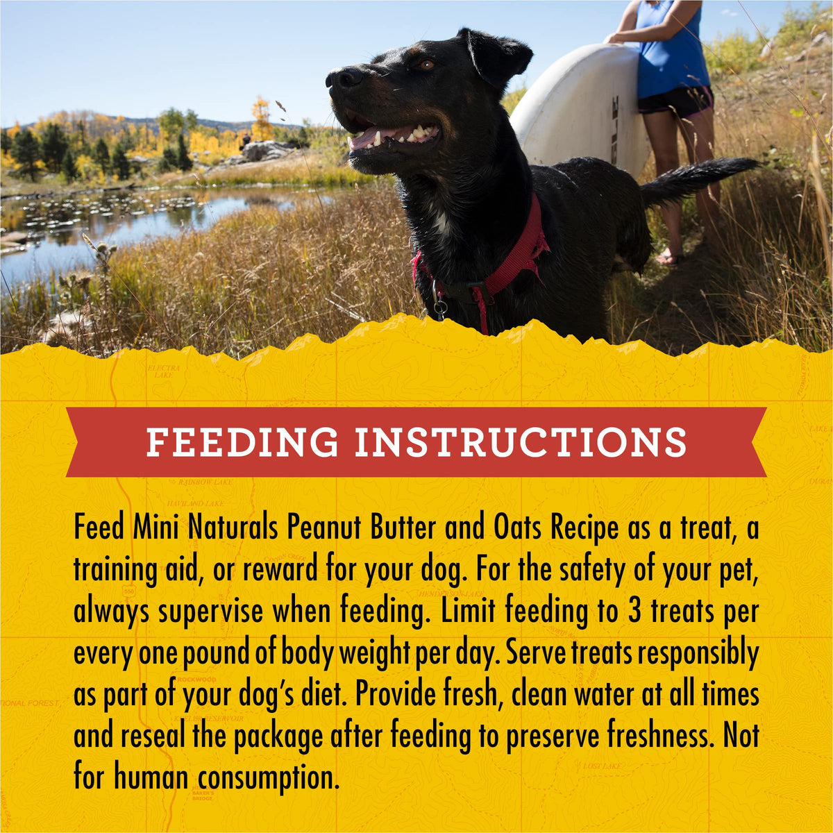 Real Peanut Butter Dog Training Treats 16 oz Z229462