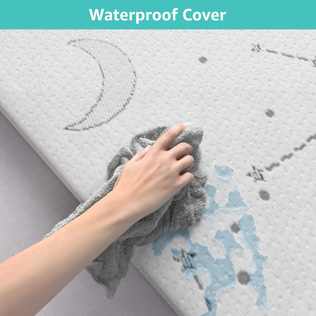 Organic Cotton Trifold Pack and Play Mattress Pad R354585